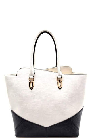 Two Color Handbag